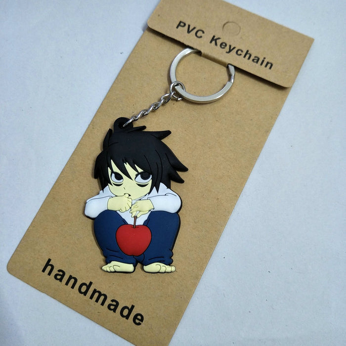 Wholesale Keychains For Backpacks Death Note Keychain Ryuk Sulfur Genius Detective L Pendant MOQ≥3 JDC-KC-TYou002