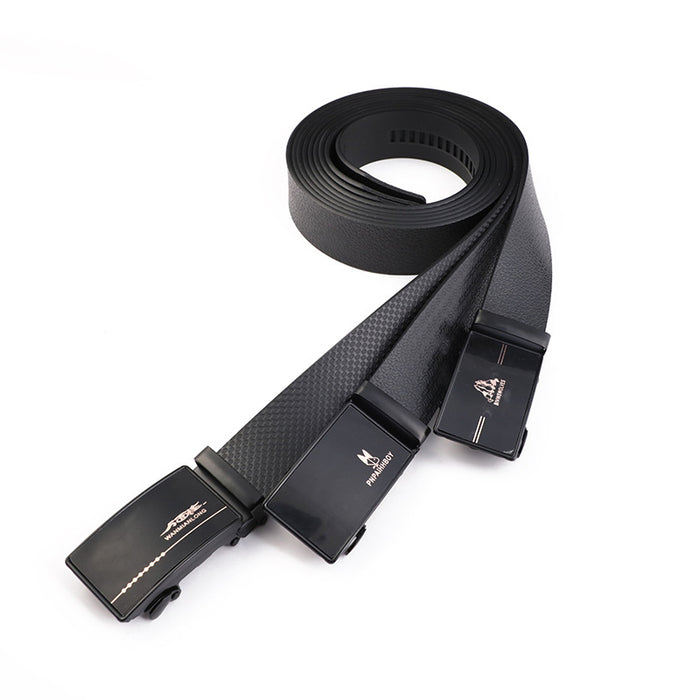 Wholesale Leather Alloy Buckle Men's Belt MOQ≥2 JDC-MB-LianYu001