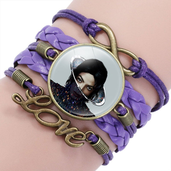 Jewelry WholesaleWholesale Character Portrait Braided Bracelet JDC-BT-NH005 Bracelet 柠和 %variant_option1% %variant_option2% %variant_option3%  Factory Price JoyasDeChina Joyas De China