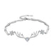 Jewelry WholesaleWholesale Zircon Antlers Love Bracelet JDC-BT-YZM029 Bracelet 伊之美 %variant_option1% %variant_option2% %variant_option3%  Factory Price JoyasDeChina Joyas De China