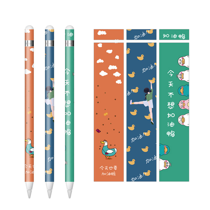 Wholesale Cartoon Apple Pencil Sticker (M) MOQ≥2 JDC-ST-DCS002