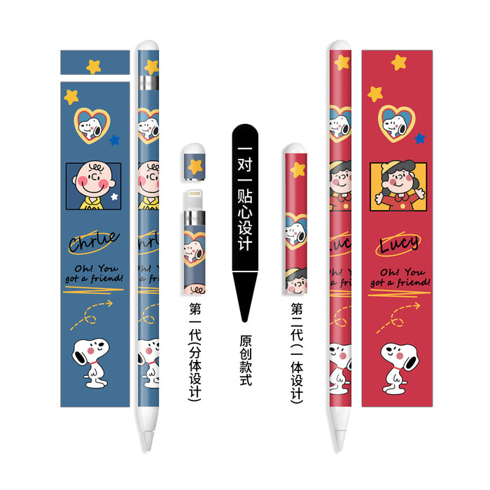 Wholesale Cartoon Apple Pencil Sticker (M) MOQ≥2 JDC-ST-DCS002