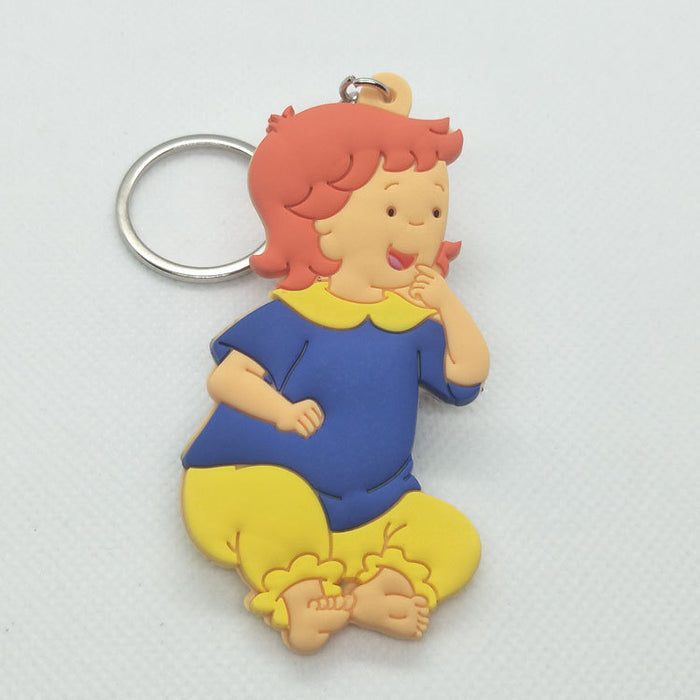 Jewelry WholesaleWholesale Cartoon PVC Soft Rubber Keychain JDC-KC-TYou001 Keychains 淘优 %variant_option1% %variant_option2% %variant_option3%  Factory Price JoyasDeChina Joyas De China