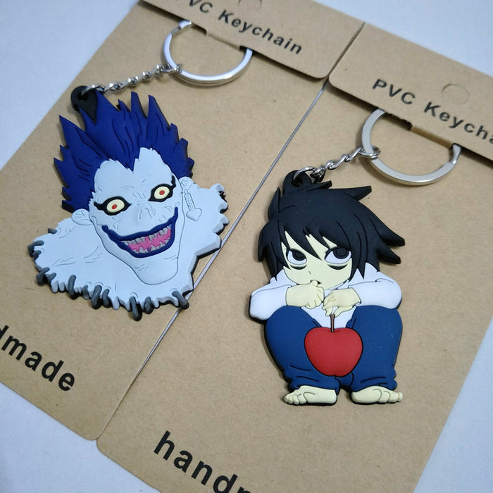 Wholesale Keychains For Backpacks Death Note Keychain Ryuk Sulfur Genius Detective L Pendant MOQ≥3 JDC-KC-TYou002