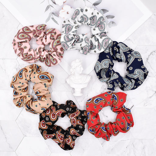 Jewelry WholesaleWholesale Boho Cashew Pattern Vintage Hair Band JDC-HS-GSN001 Hair Scrunchies 莱玛 %variant_option1% %variant_option2% %variant_option3%  Factory Price JoyasDeChina Joyas De China