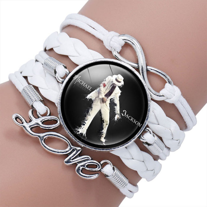 Jewelry WholesaleWholesale Character Portrait Braided Bracelet JDC-BT-NH005 Bracelet 柠和 %variant_option1% %variant_option2% %variant_option3%  Factory Price JoyasDeChina Joyas De China