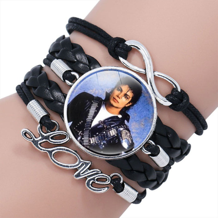 Jewelry WholesaleWholesale Character Portrait Braided Bracelet JDC-BT-NH005 Bracelet 柠和 %variant_option1% %variant_option2% %variant_option3%  Factory Price JoyasDeChina Joyas De China