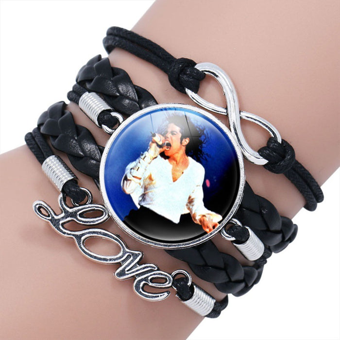 Jewelry WholesaleWholesale Character Portrait Braided Bracelet JDC-BT-NH005 Bracelet 柠和 %variant_option1% %variant_option2% %variant_option3%  Factory Price JoyasDeChina Joyas De China