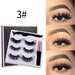 Jewelry WholesaleWholesale magnet false eyelashes three pairs self-adhesive eyeliner set JDC-EY-XuQ006 Eyelashes 徐芹 %variant_option1% %variant_option2% %variant_option3%  Factory Price JoyasDeChina Joyas De China