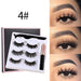 Jewelry WholesaleWholesale magnet false eyelashes three pairs self-adhesive eyeliner set JDC-EY-XuQ006 Eyelashes 徐芹 %variant_option1% %variant_option2% %variant_option3%  Factory Price JoyasDeChina Joyas De China