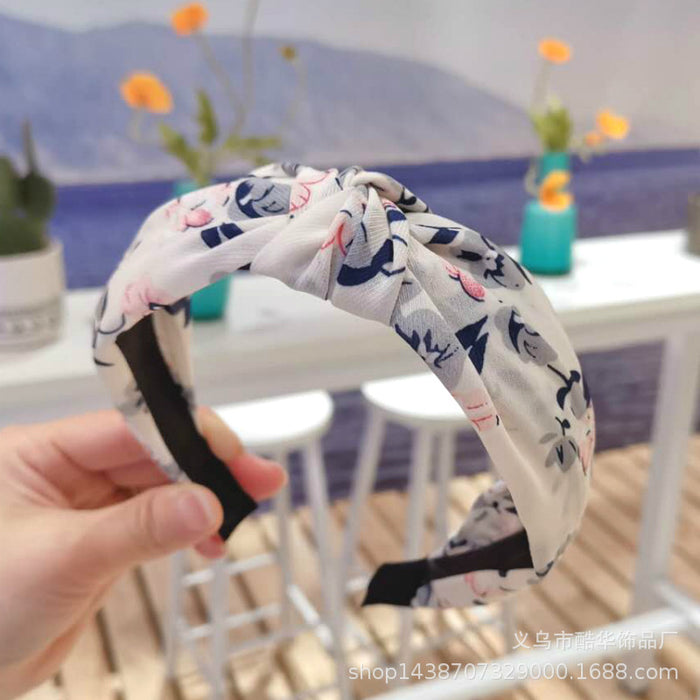 Jewelry WholesaleWholesale art wide brim sports face wash hair tie headband JDC-HD-Kuhua003 Headband 酷华 %variant_option1% %variant_option2% %variant_option3%  Factory Price JoyasDeChina Joyas De China