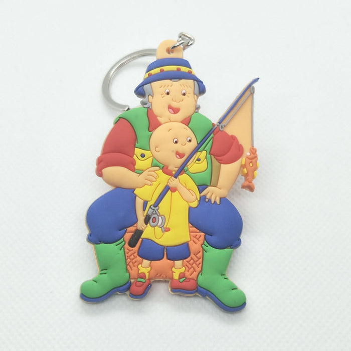 Jewelry WholesaleWholesale Cartoon PVC Soft Rubber Keychain JDC-KC-TYou001 Keychains 淘优 %variant_option1% %variant_option2% %variant_option3%  Factory Price JoyasDeChina Joyas De China