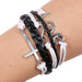 Jewelry WholesaleWholesale Vintage Braided Leather Bracelet JDC-BT-PK016 Bracelet 庞克 %variant_option1% %variant_option2% %variant_option3%  Factory Price JoyasDeChina Joyas De China