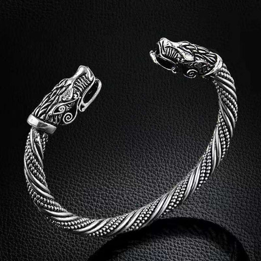 Jewelry WholesaleWholesale European and American Retro Nordic Faucet Men's Open Bracelet JDC-BT-ChenR001 Bracelet 晨睿 %variant_option1% %variant_option2% %variant_option3%  Factory Price JoyasDeChina Joyas De China