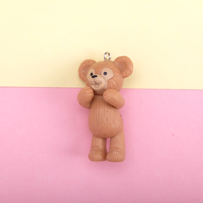 Wholesale cartoon keychain pendant DIY handmade JDC-KC-QMou006