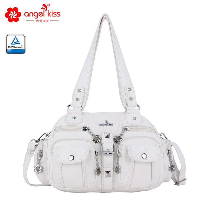 Wholesale Shoulder Bag PU Large Capacity Tote Bag Handheld Diagonal JDC-SD-TSZW004