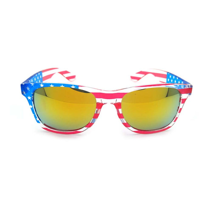 Wholesale 4th of July Flag Glasses Nail Free Independence Day Party Color Film Sunglasses JDC-SG-ZhuoW008