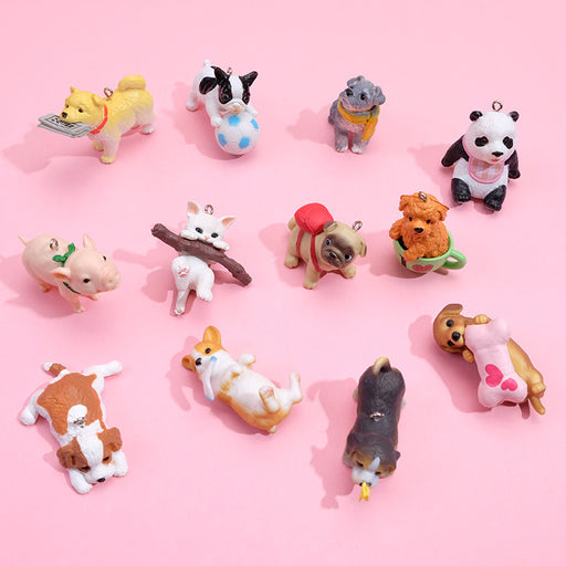 Jewelry WholesaleWholesale creative simulation animal key chain DIY pendant JDC-KC-QMou008 Keychains 晴眸 %variant_option1% %variant_option2% %variant_option3%  Factory Price JoyasDeChina Joyas De China