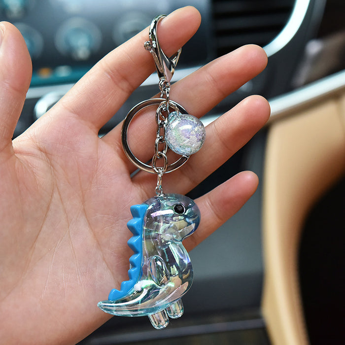 Wholesale Symphony Acrylic Dinosaur Keychain JDC-KC-JXi001