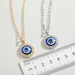 Jewelry WholesaleWholesale Rhinestone Alloy Devil's Eye Necklace MOQ≥6 JDC-NE-Juej003 Necklaces 觉际 %variant_option1% %variant_option2% %variant_option3%  Factory Price JoyasDeChina Joyas De China