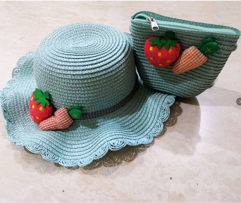 Jewelry WholesaleWholesale wave edge children's Summer Beach Hat sun visor JDC-FH-Andie003 Fashionhat 暗蝶 %variant_option1% %variant_option2% %variant_option3%  Factory Price JoyasDeChina Joyas De China