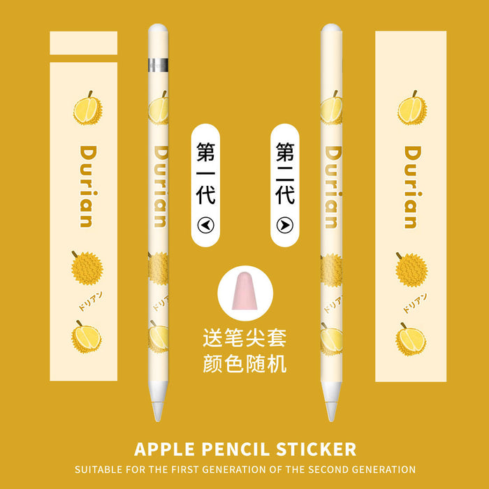 Wholesale Cartoon Apple Pencil Sticker (M) MOQ≥2 JDC-ST-DCS002