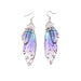 Jewelry WholesaleWholesale S925 sterling silver cicada wing wing gradient color butterfly earrings JDC-ES-XuanY002 Earrings 宣妍 %variant_option1% %variant_option2% %variant_option3%  Factory Price JoyasDeChina Joyas De China