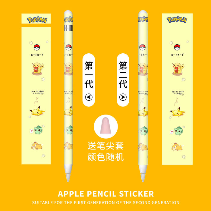 Wholesale Cartoon Apple Pencil Sticker (M) MOQ≥2 JDC-ST-DCS002