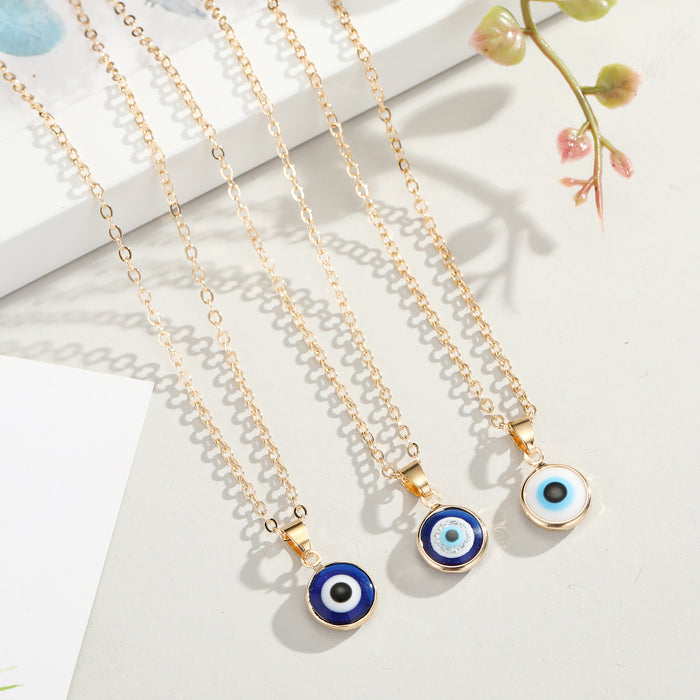 Jewelry WholesaleWholesale Devil's Eye Alloy Necklace MOQ≥3 JDC-NE-Juej006 Necklaces 觉际 %variant_option1% %variant_option2% %variant_option3%  Factory Price JoyasDeChina Joyas De China