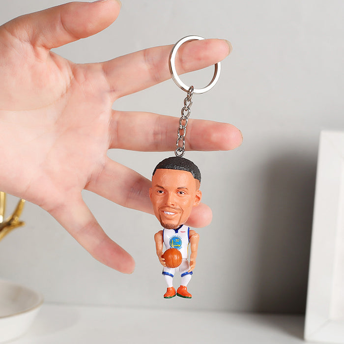 Wholesale basketball doll keychain pendant MOQ≥2 JDC-KC-HLv006