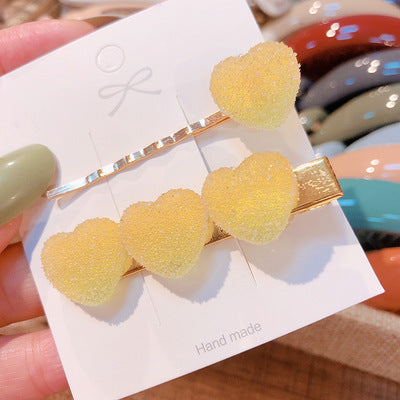 Jewelry WholesaleWholesale love fudge fairy duck mouth clip color hairpin JDC-HC-ZhuoM002 Hair Clips 卓美 %variant_option1% %variant_option2% %variant_option3%  Factory Price JoyasDeChina Joyas De China