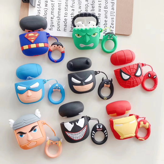 Wholesale Headphone Case Silicone Cute Cartoon Protective Case Airpods1/2 (M) JDC-EPC-TSSR005