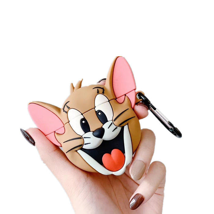 Wholesale Headphone Shell Silicone Stereo Cute Cartoon Protective Case (M) JDC-EPC-TSSR006