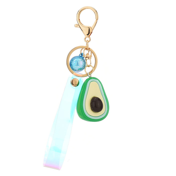 Wholesale Keychains Acrylic Lighted Avocado JDC-KC-WAN050