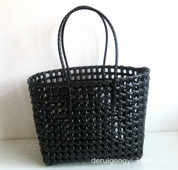 Jewelry WholesaleWholesale Hollow Straw Woven Handbag Beach Bag JDC-BB-DeR004 Beach Bag 德瑞 %variant_option1% %variant_option2% %variant_option3%  Factory Price JoyasDeChina Joyas De China