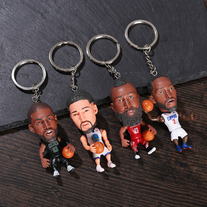 Wholesale basketball doll keychain pendant MOQ≥2 JDC-KC-HLv006