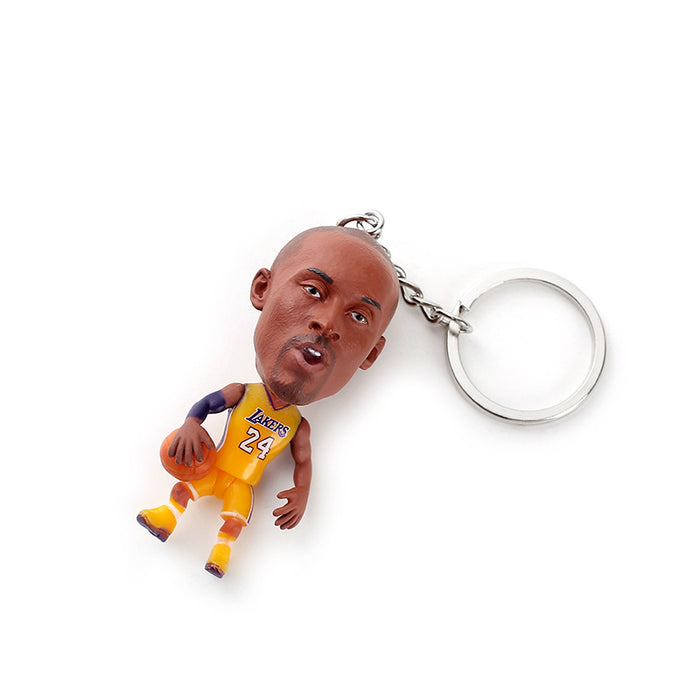 Wholesale basketball doll keychain pendant MOQ≥2 JDC-KC-HLv006