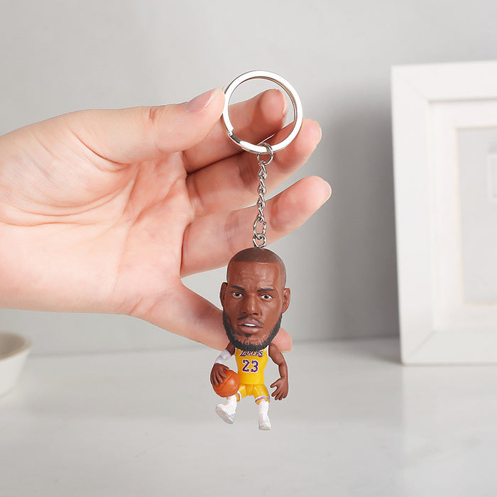 Wholesale basketball doll keychain pendant MOQ≥2 JDC-KC-HLv006