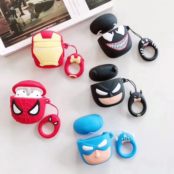 Wholesale Headphone Case Silicone Cute Cartoon Protective Case Airpods1/2 (M) JDC-EPC-TSSR005