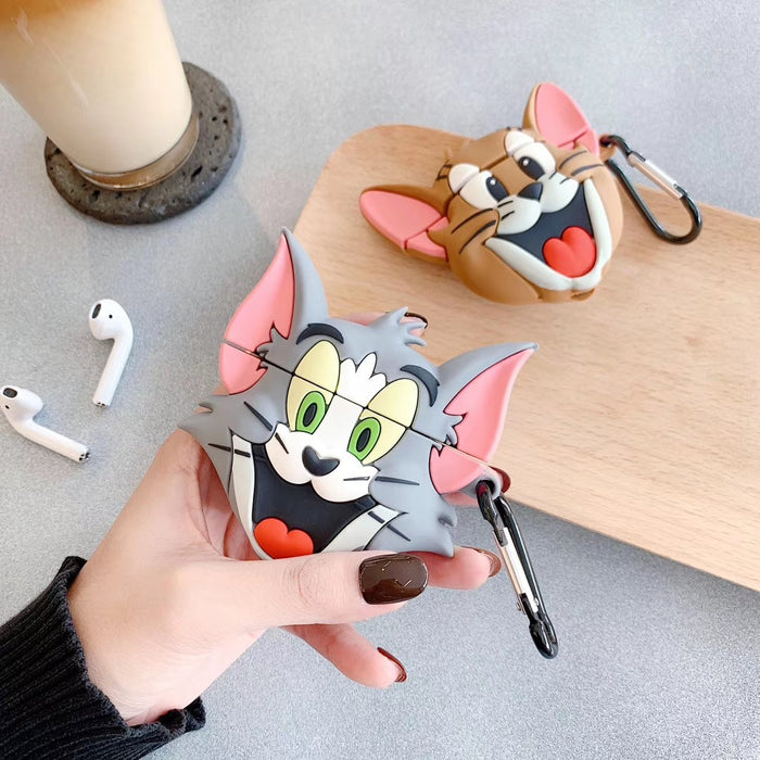 Wholesale Headphone Shell Silicone Stereo Cute Cartoon Protective Case (M) JDC-EPC-TSSR006