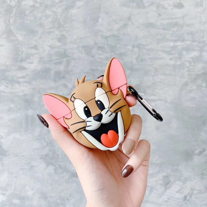 Wholesale Headphone Shell Silicone Stereo Cute Cartoon Protective Case (M) JDC-EPC-TSSR006