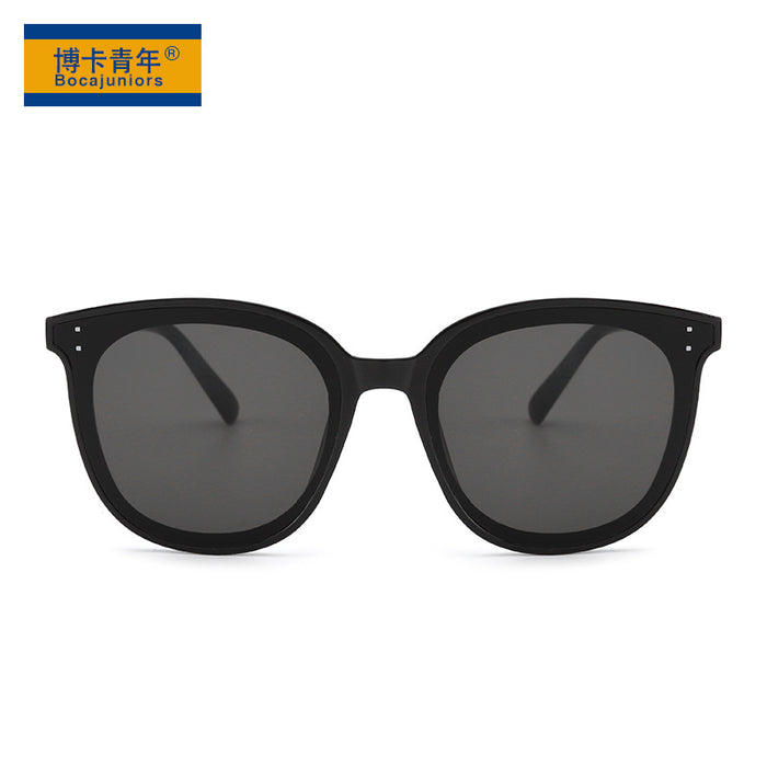 Jewelry WholesaleWholesale adult large frame round face wind sunglasses and sun visors JDC-SG-SengB002 Sunglasses 森邦 %variant_option1% %variant_option2% %variant_option3%  Factory Price JoyasDeChina Joyas De China