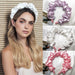 Jewelry WholesaleWholesale Simulated Silk Solid Color Bubble Fold Thin Hairband JDC-HD-Lizhen002 Headband 栗臻 %variant_option1% %variant_option2% %variant_option3%  Factory Price JoyasDeChina Joyas De China