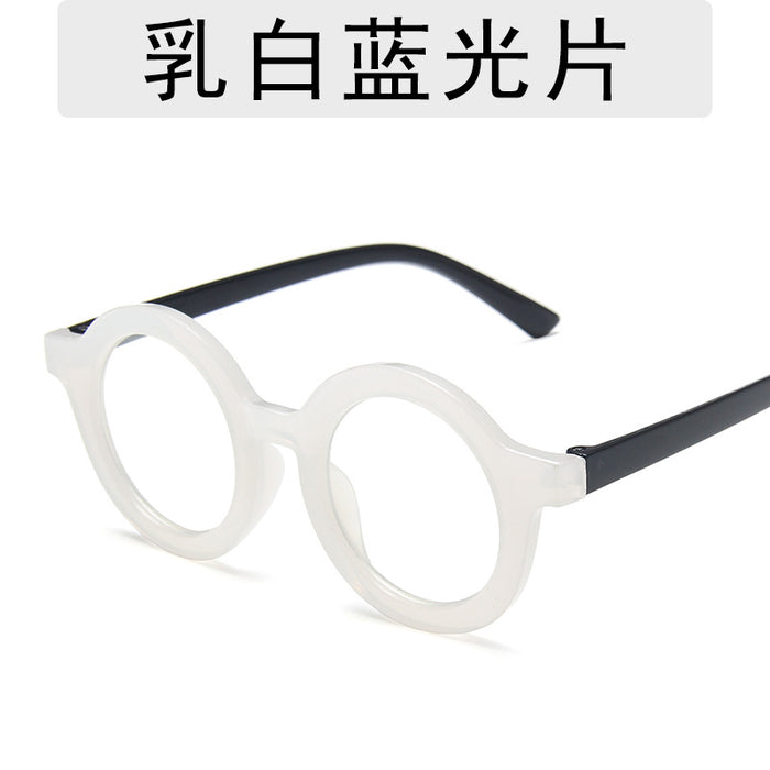 Jewelry WholesaleWholesale retro small round frame anti blue light glasses JDC-SG-JiaW006 Sunglasses 嘉威 %variant_option1% %variant_option2% %variant_option3%  Factory Price JoyasDeChina Joyas De China