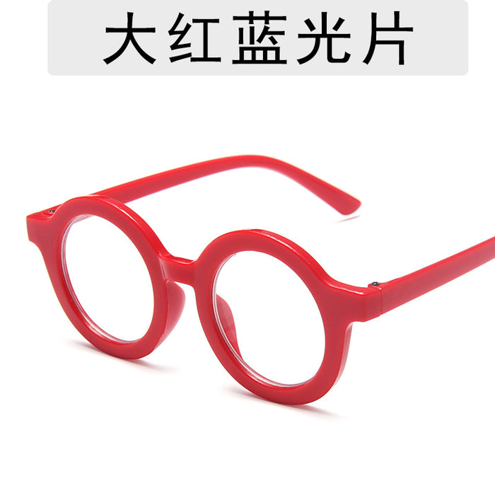 Jewelry WholesaleWholesale retro small round frame anti blue light glasses JDC-SG-JiaW006 Sunglasses 嘉威 %variant_option1% %variant_option2% %variant_option3%  Factory Price JoyasDeChina Joyas De China