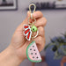 Jewelry WholesaleWholesale summer cartoon fruit watermelon keychain with lights JDC-KC-Woan001 Keychains 沃安 %variant_option1% %variant_option2% %variant_option3%  Factory Price JoyasDeChina Joyas De China