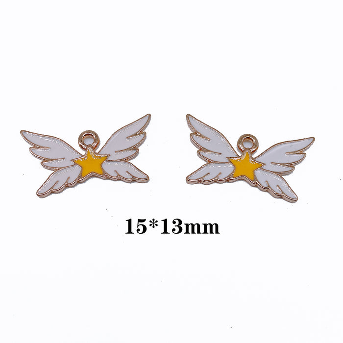 Wholesale Cartoon Enamel Alloy Bracelet Charms Accessories (M) MOQ≥10 JDC-CS-LingM009