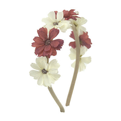 Wholesale Headband Simulation Flower Flower Weaving Forest Fairy MOQ≥2 JDC-HD-HMXS013