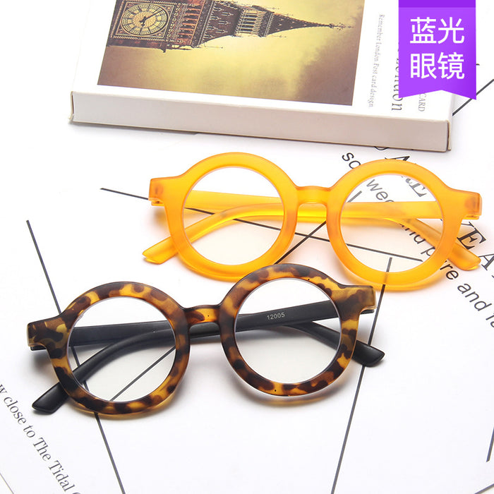 Jewelry WholesaleWholesale retro small round frame anti blue light glasses JDC-SG-JiaW006 Sunglasses 嘉威 %variant_option1% %variant_option2% %variant_option3%  Factory Price JoyasDeChina Joyas De China