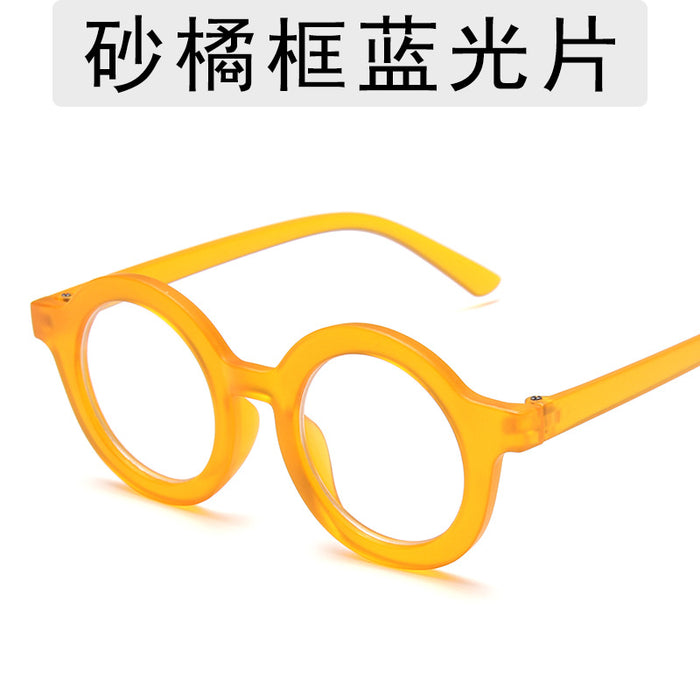 Jewelry WholesaleWholesale retro small round frame anti blue light glasses JDC-SG-JiaW006 Sunglasses 嘉威 %variant_option1% %variant_option2% %variant_option3%  Factory Price JoyasDeChina Joyas De China